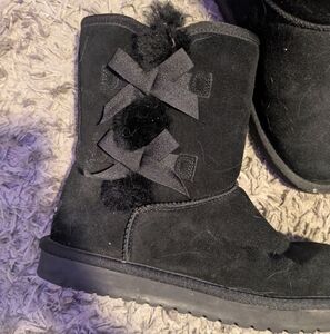 Koolaburra Black Suede Boots